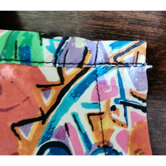 90's Vintage Silk Tulip Skirt with Pockets Size 6 US - Picture 3 of 3